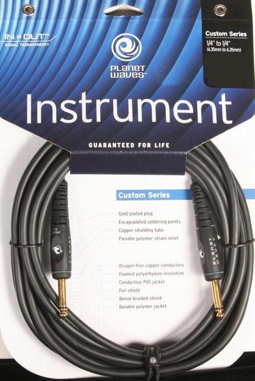 Planetwaves PWG30 Gitar Kablosu 30 inch (6.35mm) Mono