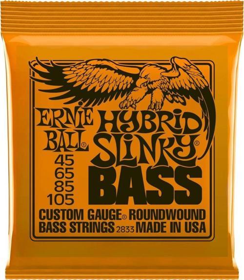P02833 Hybrid Slinky Nickel 45-105 (4 Telli) Bas Gitar Teli