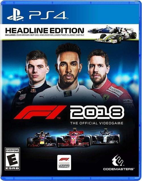 F1 2018 Headline Edition PS4 Oyun