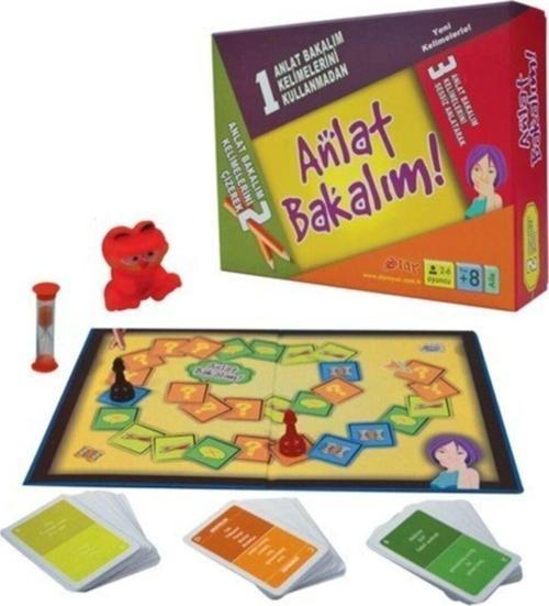 Dünyası Anlat Bakalım Oyunu Yerli Üretim Tabu Oyunu Kelime Anlatma Oyunu 5483