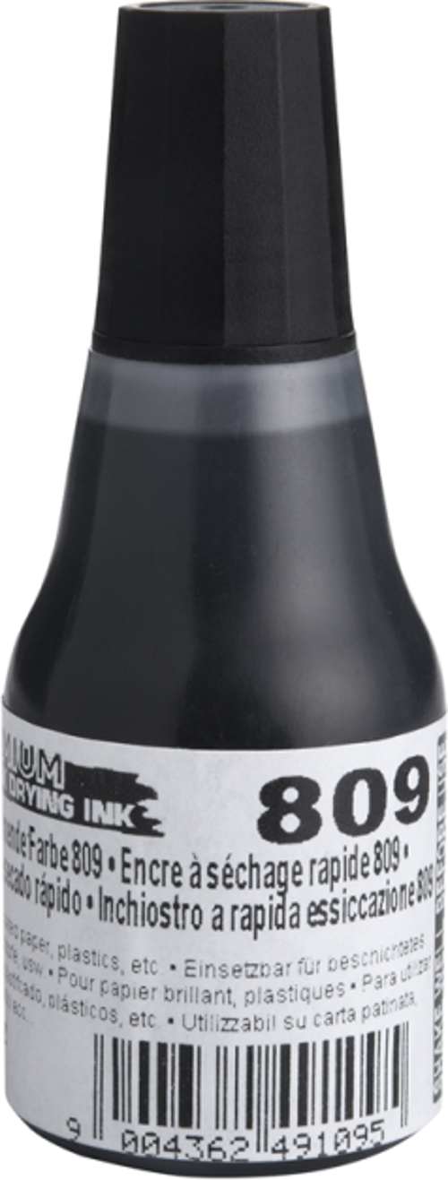 809 25ML PREMIUM ÇABUK KURUYAN MÜREKKEP SİYAH
