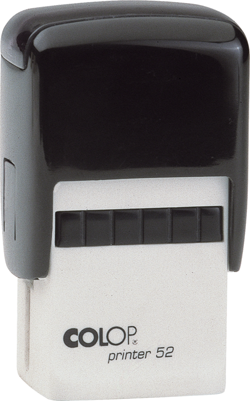 PRINTER 52 TARİH KAŞE TR SİYAH KASA MAVİ KEÇE - 20X30MM
