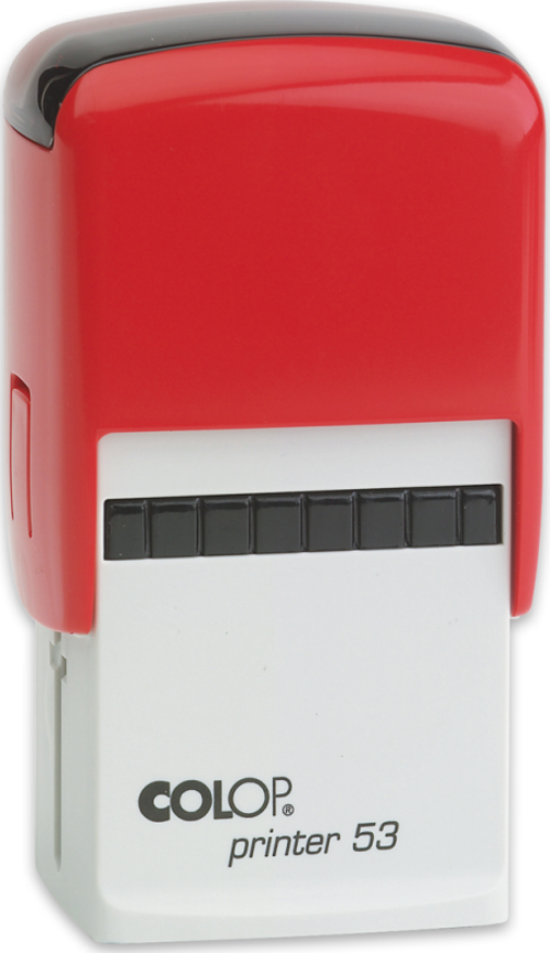 PRINTER 53 KIRMIZI KASA SİYAH KEÇE - 30X45MM