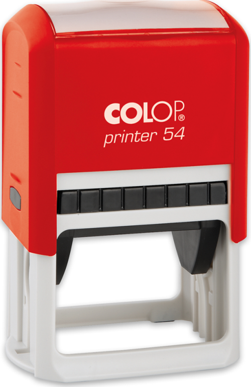 PRINTER 54 KIRMIZI KASA SİYAH KEÇE - 40X50MM