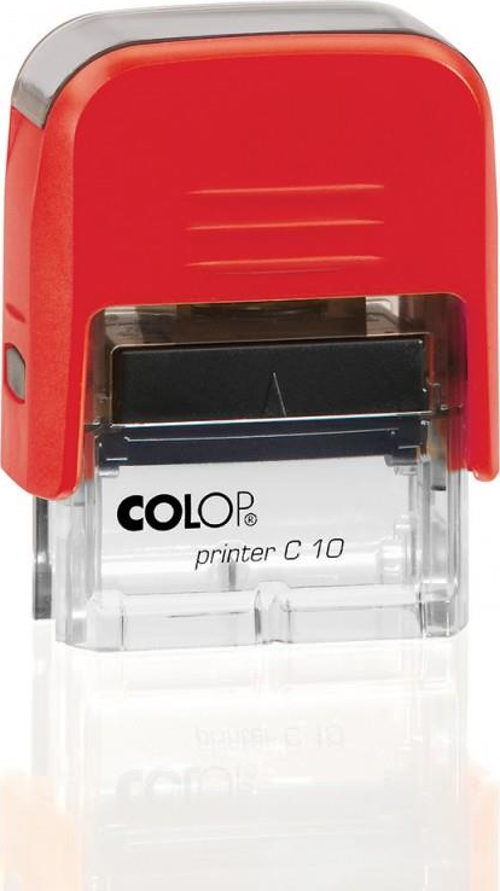 PRINTER C10 KIRMIZI KASA SİYAH KEÇE - 10X27MM
