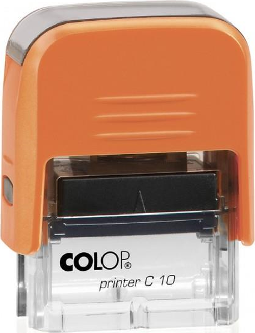 PRINTER C10 TURUNCU KASA SİYAH KEÇE - 10X27MM