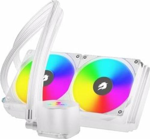TITAN 240 Rainbow 240mm Beyaz Sıvı Soğutucu