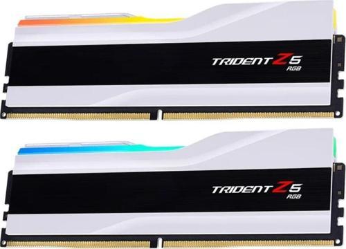 G Skill GSKILL Trident Z5 RGB Beyaz DDR5-6000Mhz CL32 64GB (2x32GB) DUAL (36-36-36-96)