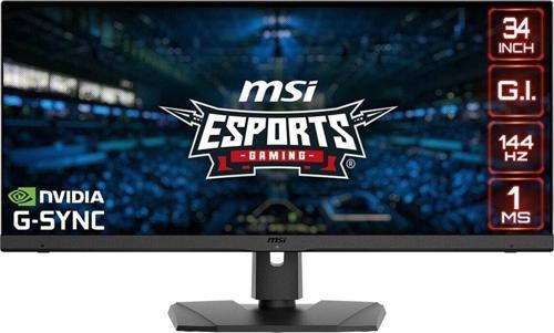 Optıx Mpg341qr 34" 144hz 1ms 3440x1440 Wqhd G-sync Comtible Flat Ips Gaming Monitör