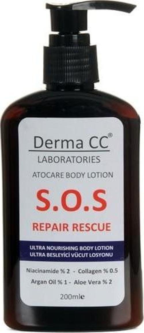 S.O.S Atocare Body Lotıon - Yoğun Onarım Losyonu 200 Ml
