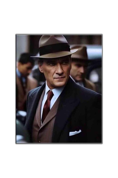 Mustafa Kemal Atatürk Kanvas Tablo