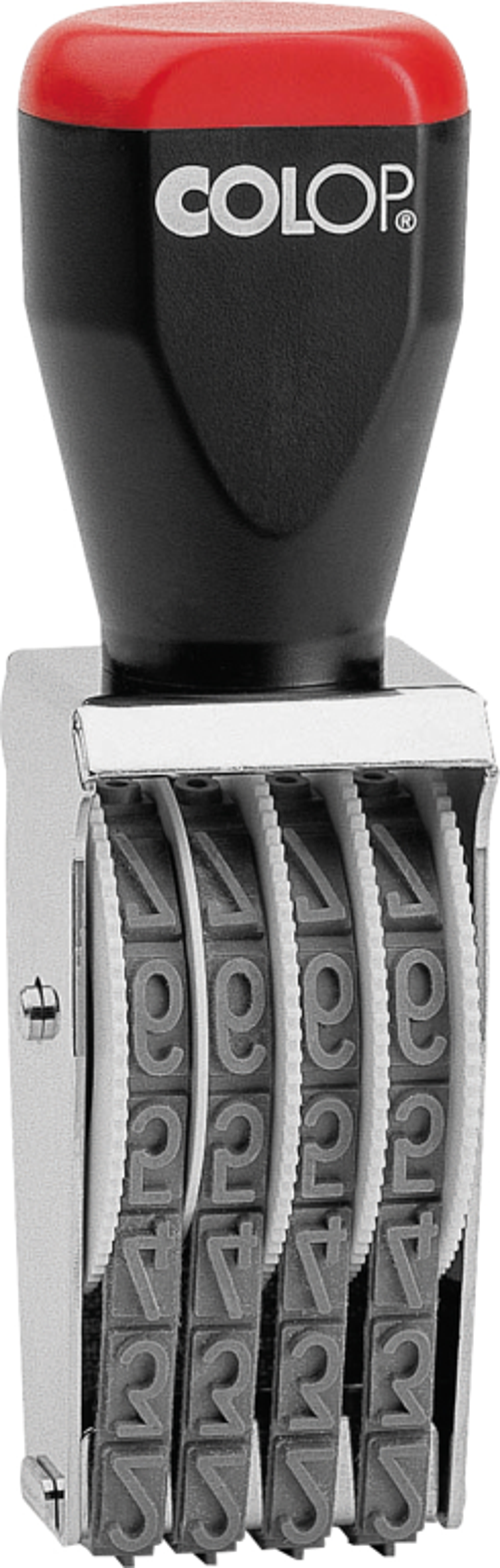 012004 BANDLI NUMARATÖR - 12MM/4 HANELİ