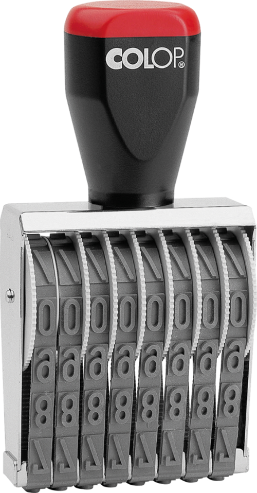 09008 BANDLI NUMARATÖR - 9MM/8 HANELİ