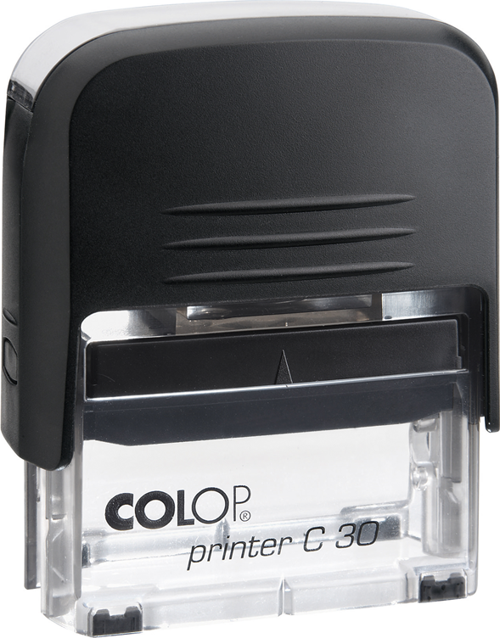 PRINTER C30 SİYAH KASA KURU KEÇE - 18X47MM