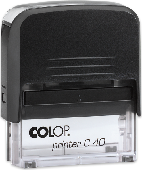 PRINTER C40 SİYAH KASA KURU KEÇE - 23X59MM