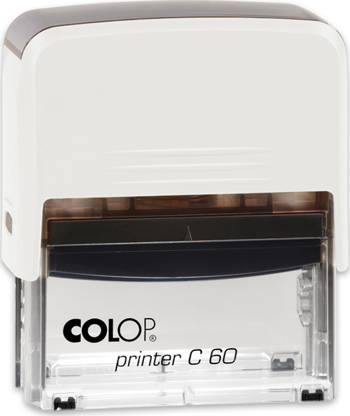 PRINTER C60 BEYAZ KASA SİYAH KEÇE - 37X76MM