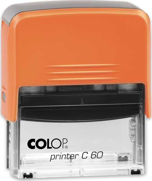 PRINTER C60 TURUNCU KASA SİYAH KEÇE - 37X76MM
