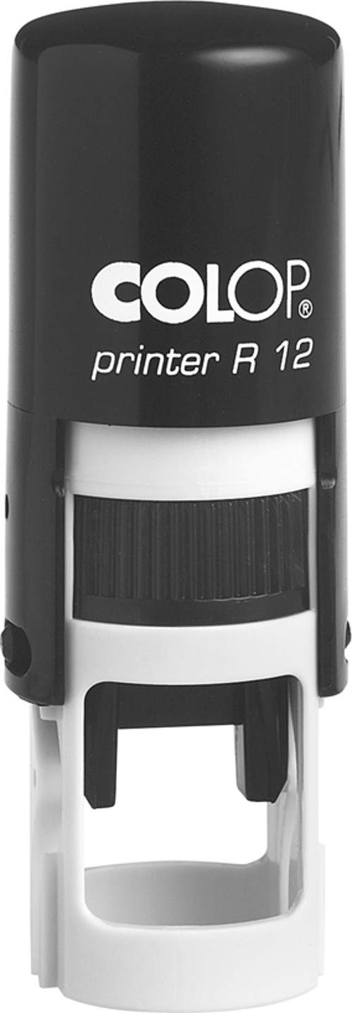 R12 YUVARLAK SİYAH KASA KURU KEÇE - 12MM