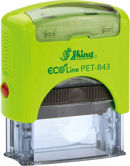 SHINY PET-843 ECO YEŞİL KASA SİYAH PED 47X18MM