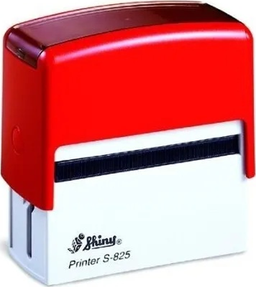 SHINY S-825 KIRMIZI KASA SİYAH PED 70X25MM