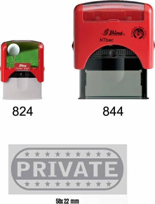 SHINY S-844 SİYAH KASA SİYAH PED 58X22MM