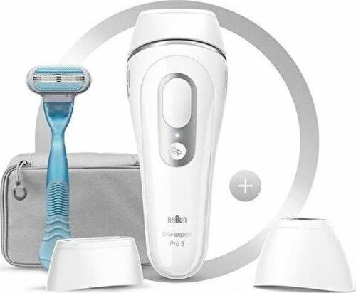 Silk Expert Pro 3 PL3121 Yeni Nesil IPL + Seyahat Çantası Lazer Epilasyon Aleti