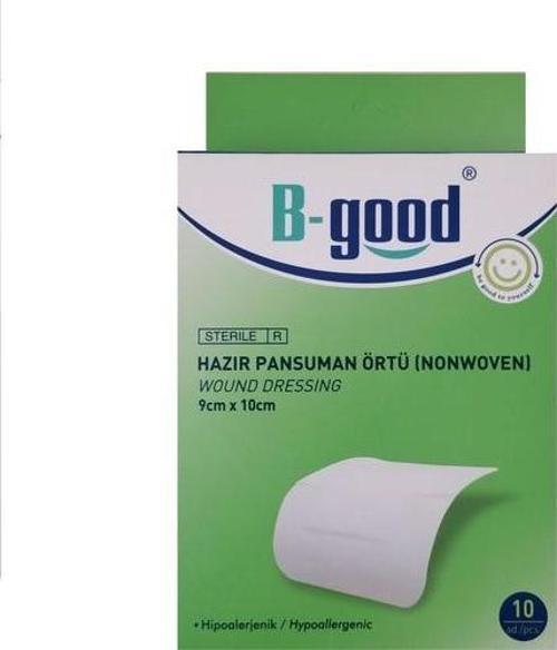 Hazır Pansuman Örtü 9 X 10 Cm 10'Lu Nonwoven Yara Örtüsü