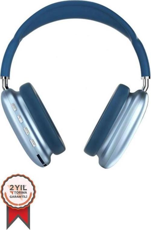 P9 Bluetooth Kablosuz Kulaklık Mavi