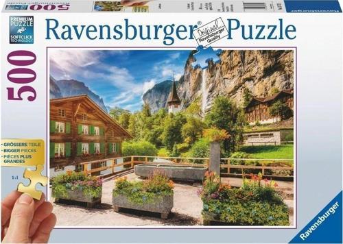137121 Ravensburger Gold Isviçre 500 Parça Puzzle