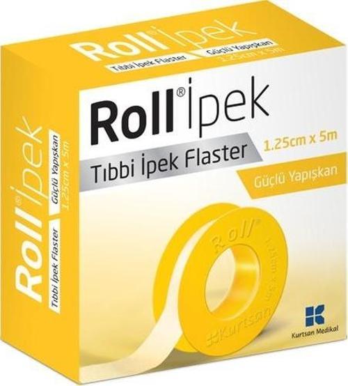 Ipek 1.25X5 M Tıbbi Flaster Çinko Oksitli Kauçuk Yapışkanlı