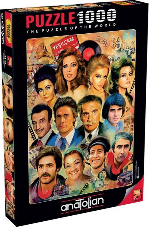 1000 Parçalık Puzzle - Yeşilçam Yıldızları 1155