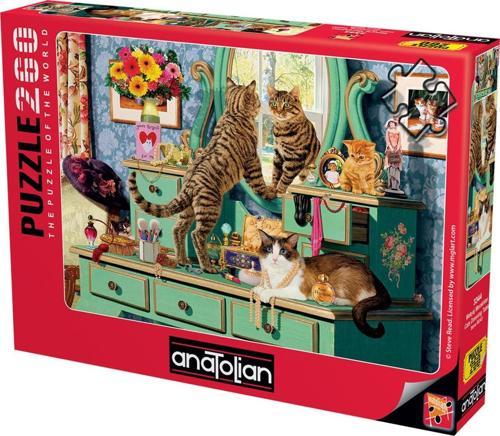 260 Parça XL Puzzle - Makyaj Meraklıları 3344
