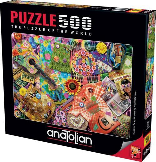 500 Parçalık Puzzle - 60'lar 3635