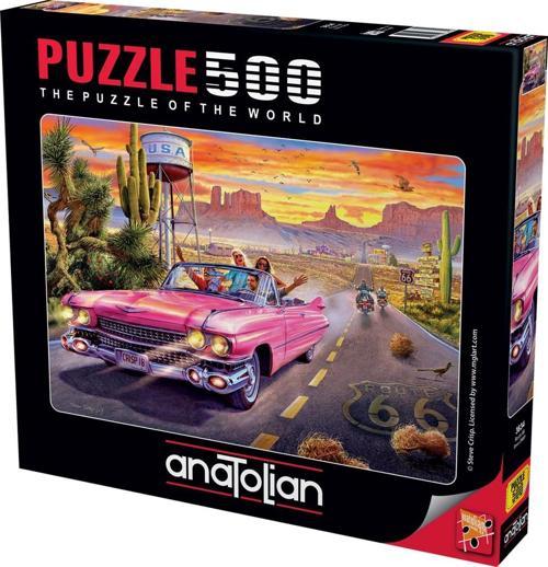 500 Parçalık Puzzle - Route 66 3634