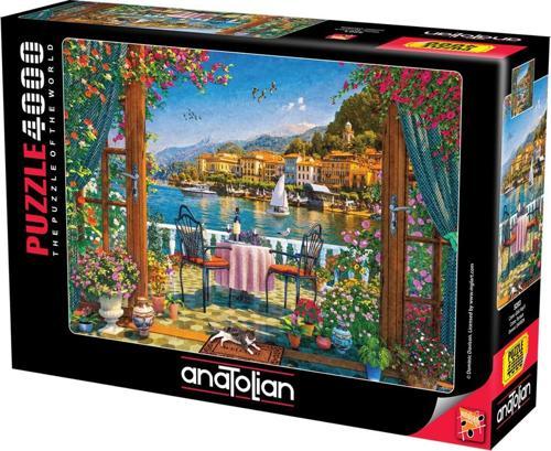 4000 Parçalık Puzzle - Como Gölü Keyfi 5203