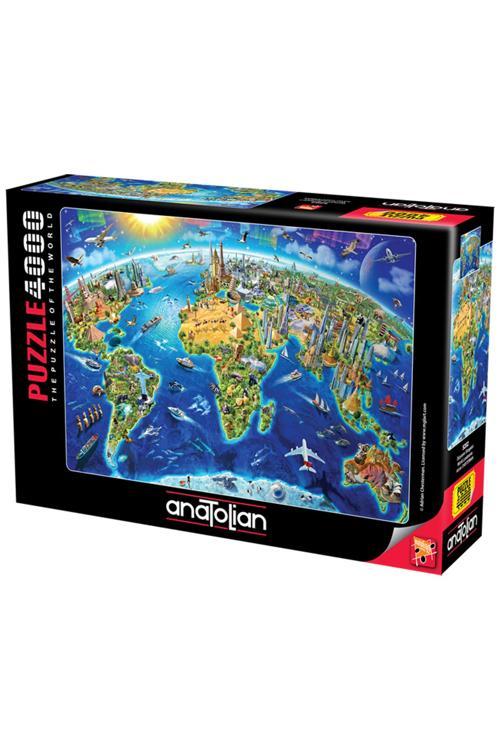 4000 Parçalık Puzzle - Dünyanın Simgeleri 5202