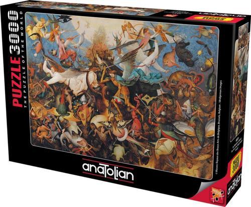 3000 Parçalık Puzzle - Asi Meleklerin Düşüşü 4931