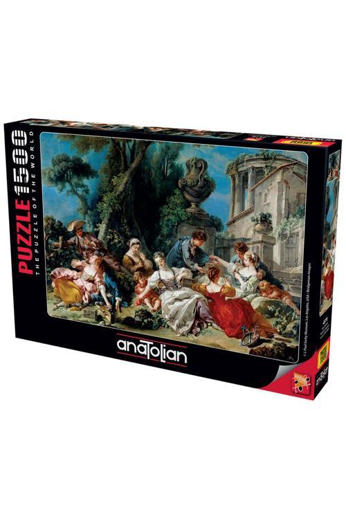 1500 Parçalık Puzzle - Kuş Avcıları 4576
