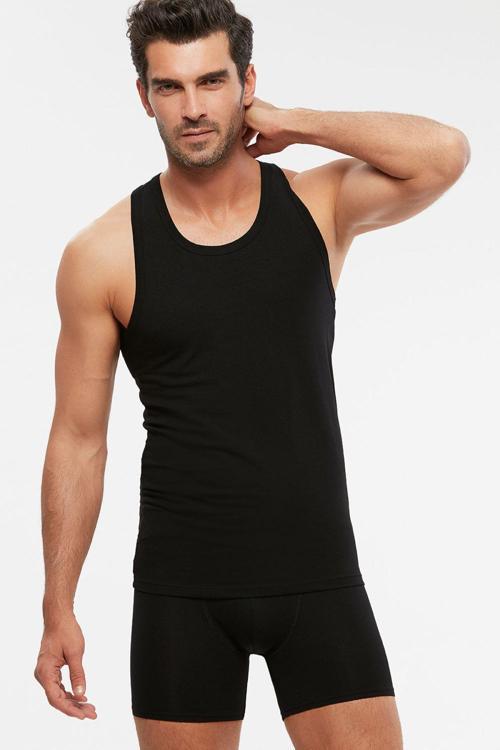 Aytron 2'Li Basic Halter Atlet Siyah