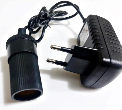 Çakmak Adaptörü Araç Çakmaklık Çevirici  Ev Tipi Çevirici Adaptör 18W/1.5A/12Volt