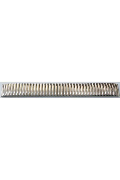 Esnek Yaylı Saat Kordonu Yaylı Metal Kordon 22Mm Parlak Krom Esne