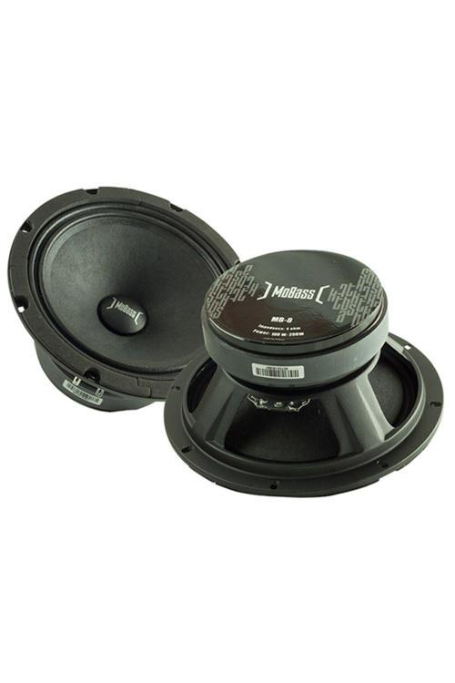 Mb-8 8 4 Ohm 100 Watt - 250 Watt 20 Cm Mıdrange Oto Hoparlör (2Li Takım)