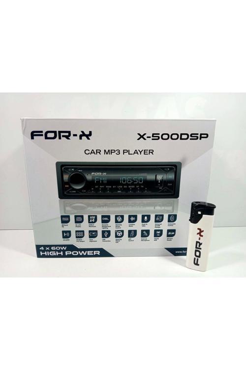 Teyp + Çakmak – X-500Dsp 4X60W – 3 Amfi Çıkışlı Tesisat Teybi