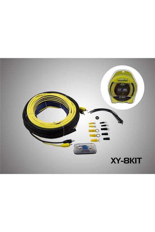 Xy-8Kit-Kaliteli-Profesyonel-Bakır Oranı Yüksek 8Ga Full Tesisat Kablosu