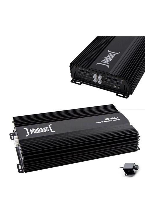 Oto Anfi 4000W 4 Kanal Bass Kontrol Mb-800.4