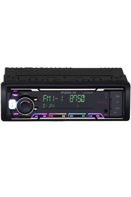 4X60W Dsp Control Işlemcili Profesyonel 8 Rca Çıkışlı Ambiyans Ekran Oto Teyp Xq-710 Dsp