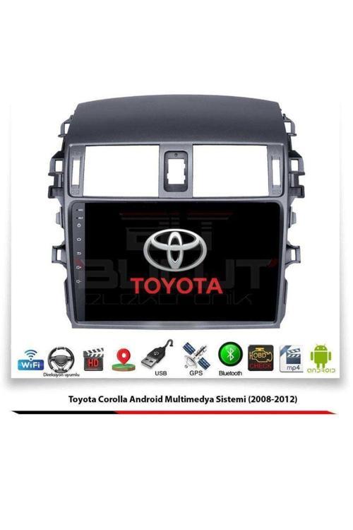 Toyota Corolla (2007-2011)-9''Android Gerçek 2+32 Gb /1.6Ghz Wıfı 5.0Ghz Bt 5.4-Carplay-Hd Kameralı