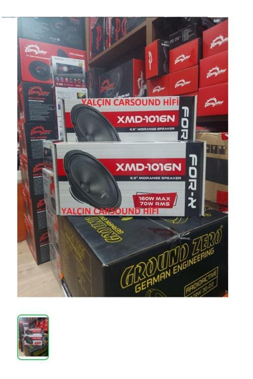 For-X Xmd 1016N 16Cm Çifti 320W 140Rms Yeni Neo Slim Carbon Seri