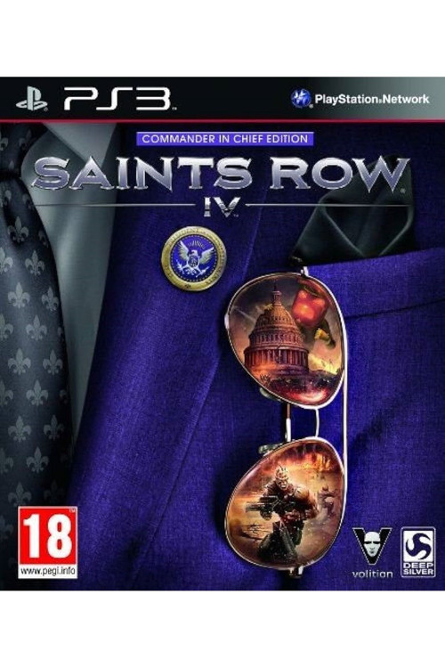 Ps3 Saınts Row Iv 4 Commander In Chief Edition