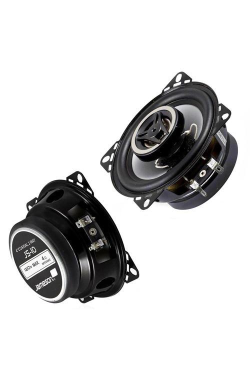 10 Cm 120W 2 Yollu Yuvarlak Oto Hoparlör 2 Adet Js-10